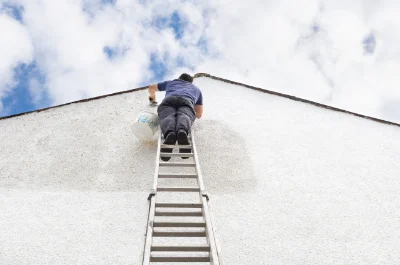 Peinture extérieure à Saint-Thierry — façades et ravalement